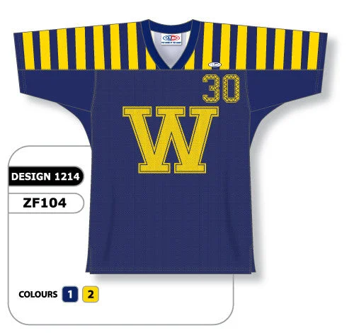 Athletic Knit Custom Sublimated Football Jersey Design 1214