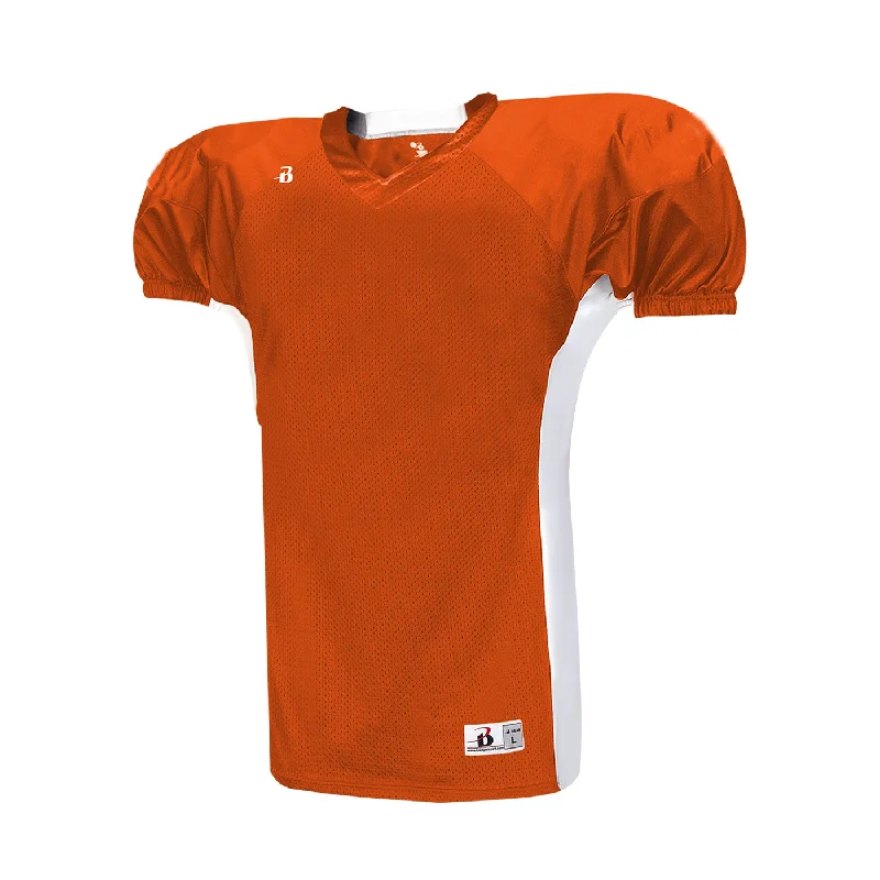 Burnt Orange/White