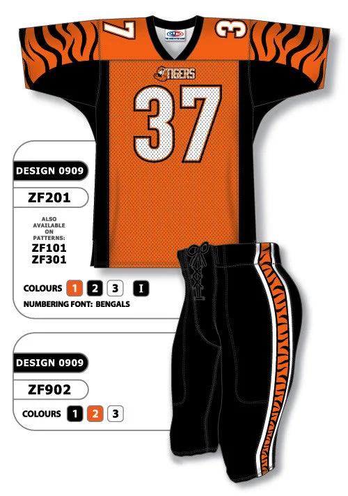 Athletic Knit Custom Sublimated Football Uniform Set Design 0909