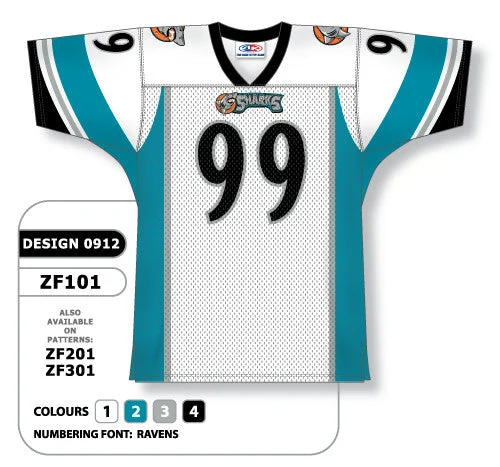 Athletic Knit Custom Sublimated Football Jersey Design 0912