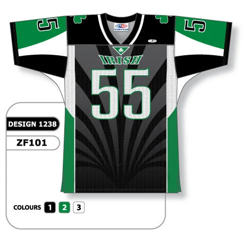 Athletic Knit Custom Sublimated Football Jersey Design 1238