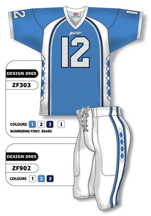 Athletic Knit Custom Sublimated Football Uniform Set Design 0905