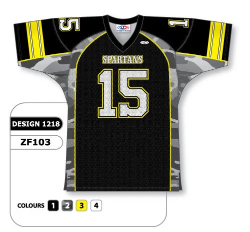 Athletic Knit Custom Sublimated Football Jersey Design 1218