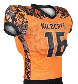 Dynamic Team Sports Attack Custom Sublimated Skills Cut Football Jersey