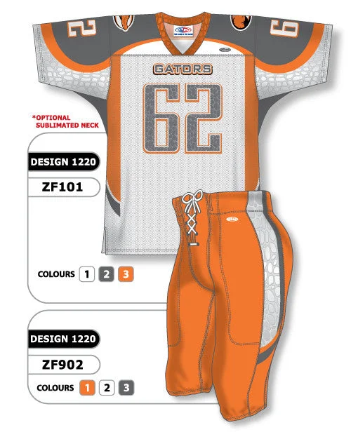 Athletic Knit Custom Sublimated Football Uniform Set Design 1220