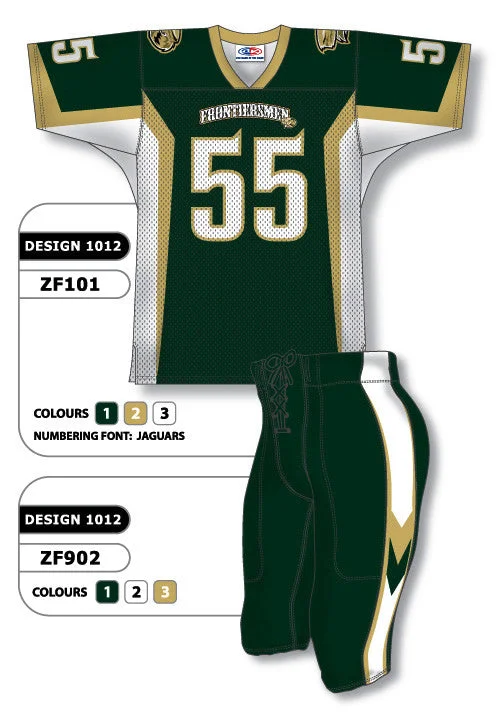 Athletic Knit Custom Sublimated Football Uniform Set Design 1012