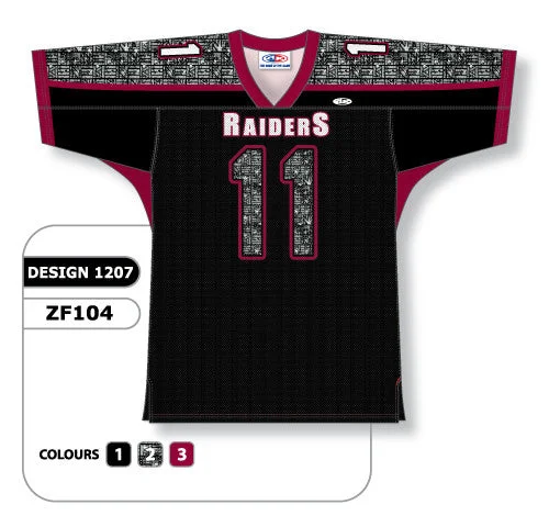 Athletic Knit Custom Sublimated Football Jersey Design 1207