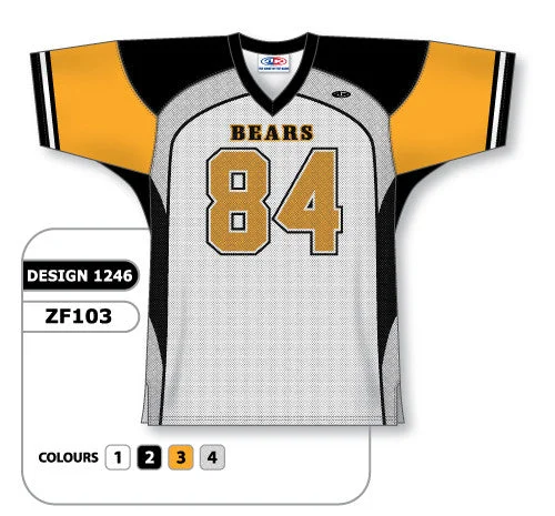 Athletic Knit Custom Sublimated Football Jersey Design 1246