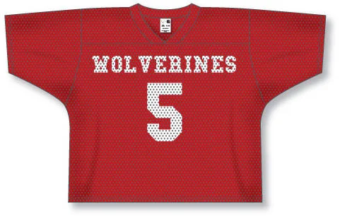 Athletic Knit Polymesh Mesh Flag Football Jersey