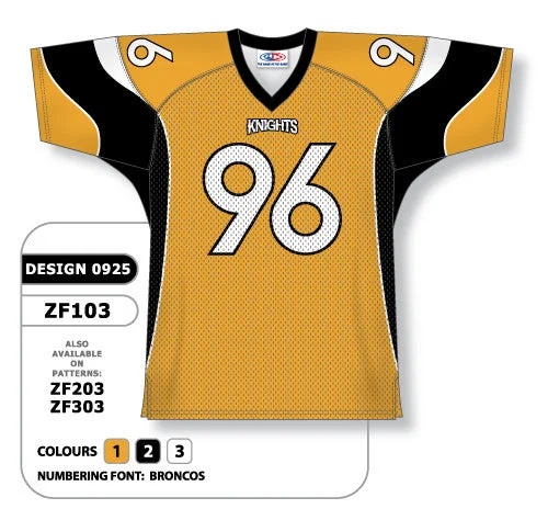 Athletic Knit Custom Sublimated Football Jersey Design 0925