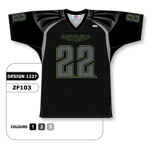 Athletic Knit Custom Sublimated Football Jersey Design 1227