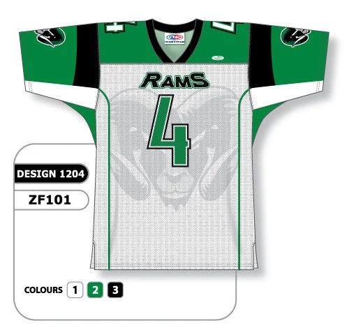 Athletic Knit Custom Sublimated Football Jersey Design 1204