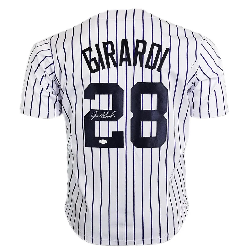 Joe Girardi Signed New York Pinstripe Baseball Jersey (JSA)