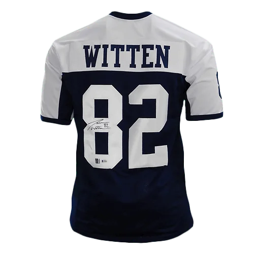 Jason Witten Signed Pro Edition Thanksgiving Football Jersey (Beckett )