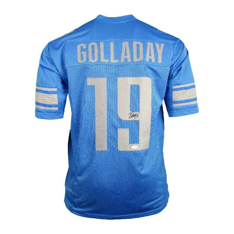 Kenny Golladay Signed Pro-Edition Blue Football Jersey (JSA)