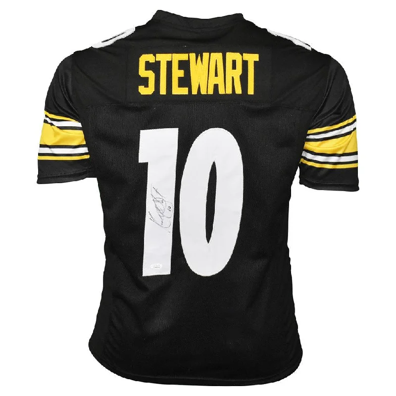 Kordell Stewart Signed Pittsburgh Pro Black Football Jersey (Beckett)