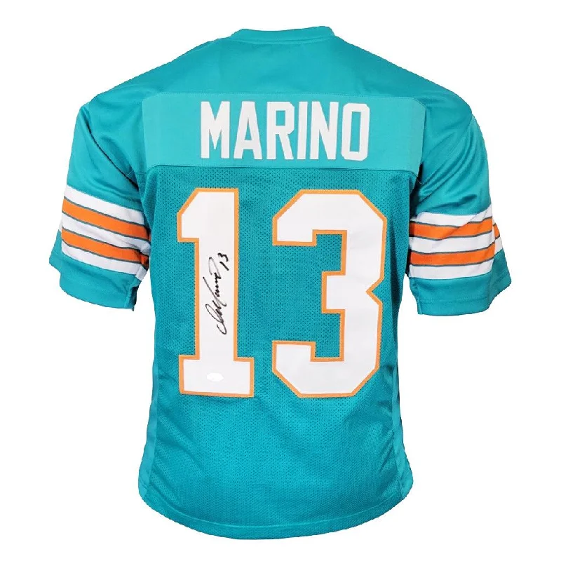 Dan Marino Signed Miami Teal Football Jersey (JSA)