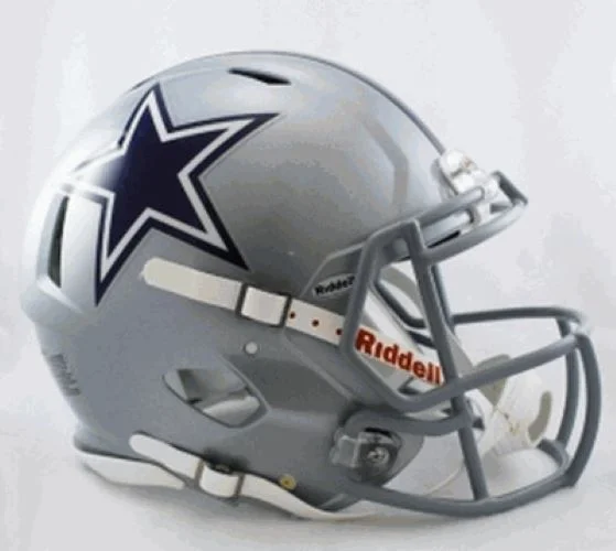 Dallas Cowboys Full Size Authentic Revolution Speed Football Helmet - NFL