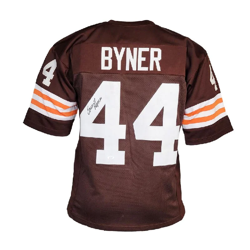 Earnest Byner Signed Cleveland Pro Brown Football Jersey (JSA)