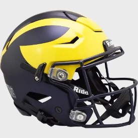 Michigan Wolverines Full Size Authentic SpeedFlex Helmet Painted Wings - NCAA