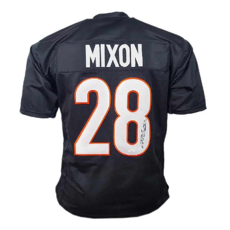 Joe Mixon Signed Cincinnati All Black Football Jersey (JSA)