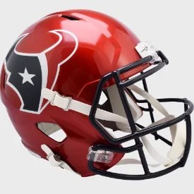 Houston Texans Full Size Speed Replica Football Helmet 2022 Alternate - NFL