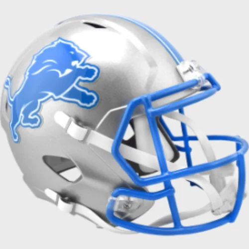 Detroit Lions Full Size Speed Replica Football Helmet 2024 Primary - NFL