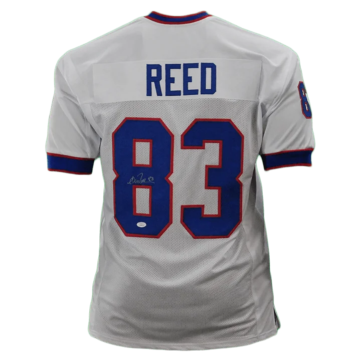 Andre Reed Signed White Pro-Edition Jersey (JSA)