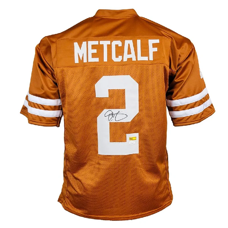 Eric Metcalf Signed Texas College Orange Football Jersey (JSA)