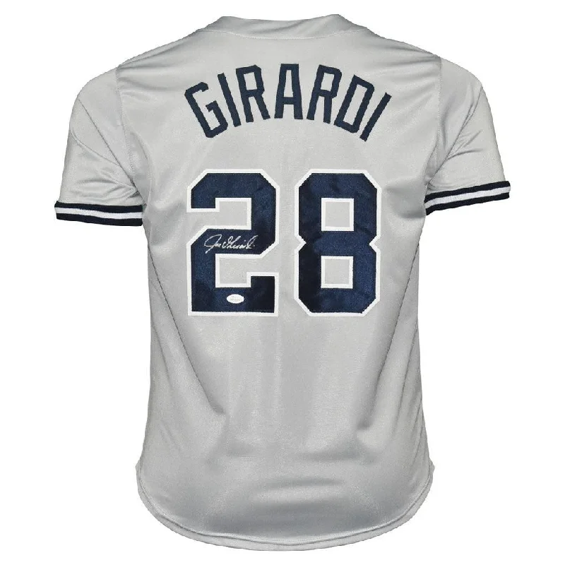 Joe Girardi Signed New York Grey Baseball Jersey (JSA)