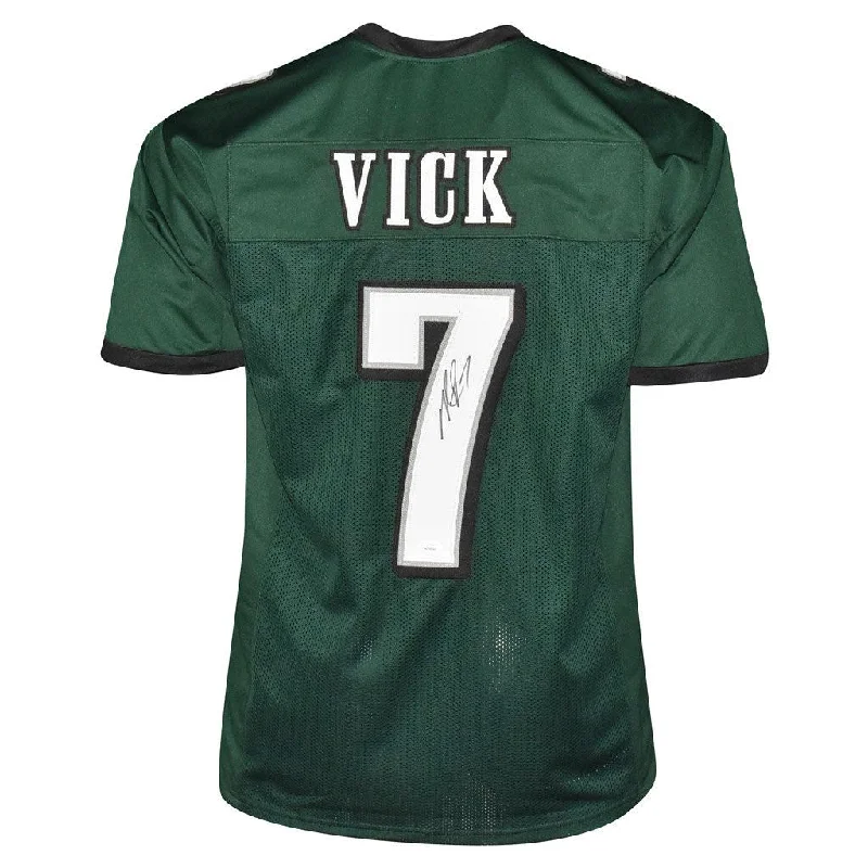 Michael Vick Signed Philadelphia Pro Green Football Jersey (Beckett)