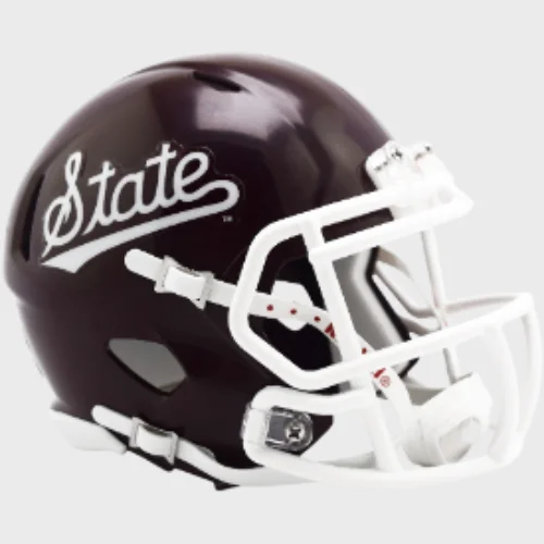 Mississippi State Bulldogs NCAA Mini Speed Football Helmet Script - NCAA