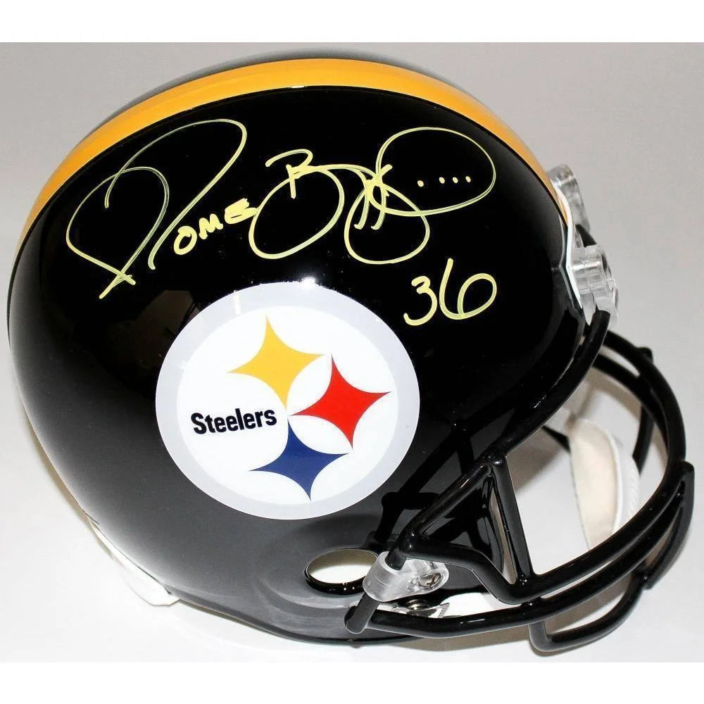 Jerome Bettis Signed Steelers F/S Helmet Pittsburgh COA JSA Autograph